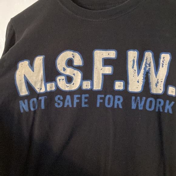 NSFW Unisex T-Shirt - Picture 2 of 3